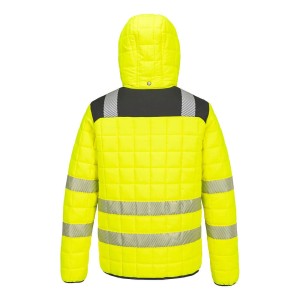 Veste hybride baffle HV PW3 jaune/Noir - T165