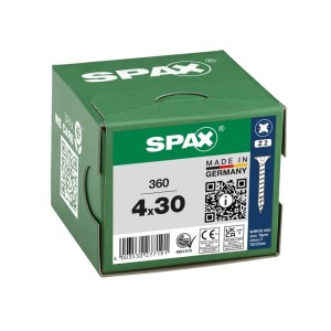 Boîte 360 Vis universelles 4 x 30 mm
