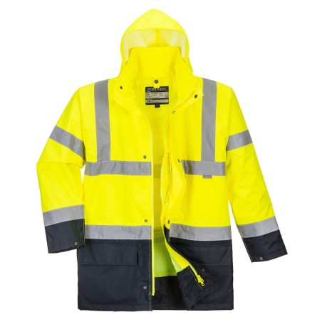 Parka 5 en 1 Essentiel Bicolore jaune ou orange - S766