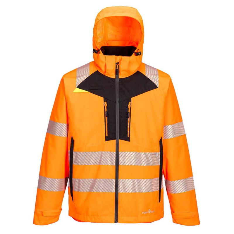 Parka 4 en 1 DX4 haute visibilité - Jaune ou orange - DX466