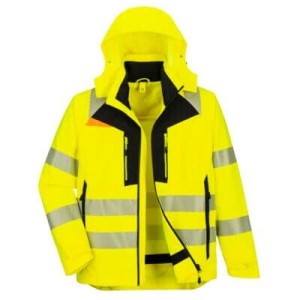 Parka 4 en 1 DX4 haute visibilité - Jaune ou orange - DX466