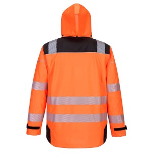 Parka PW3 3-en-1 haute visibilité jaune ou orange - PW365