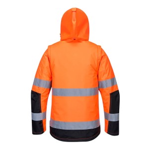 Blouson 3-en-1 Pro haute visibilité Jaune ou orange