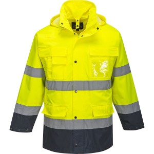 Parka haute visibilité 3 en 1 jaune ou orange - S162