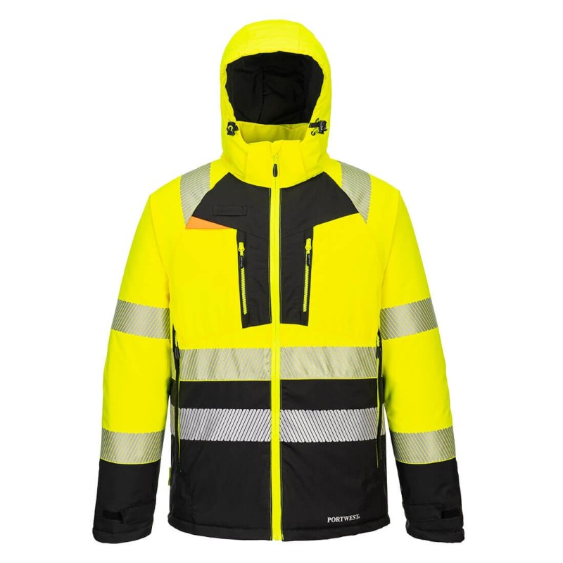 Parka DX4 Haute visibilité Classe 2 jaune ou orange - DX430