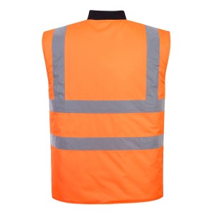 Gilet haute visibilité jaune ou orange Réversible - S469