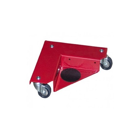 Lot de 4 Coins roulants métalliques