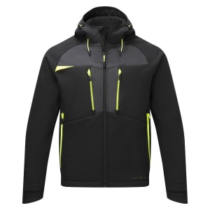 Veste hiver DX4 Softshell doublée polaire (3L) Noir