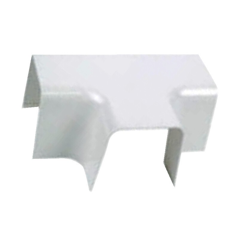 Té blanc pour goulotte 80x60 mm - EID Té blanc pour goulotte 80x60 mm - EID