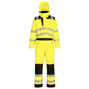 Combinaison de pluie haute visibilité PW3 jaune ou orange - PW355