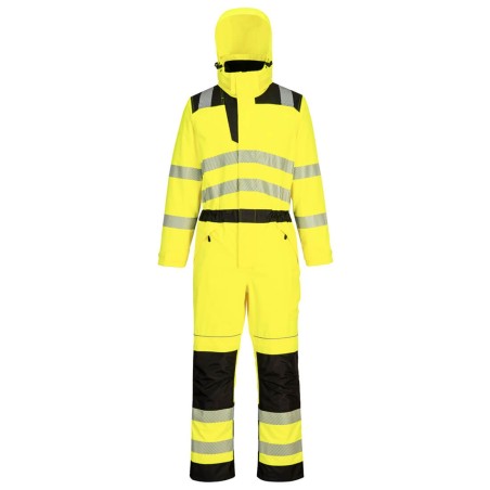 Combinaison de pluie haute visibilité PW3 jaune ou orange - PW355