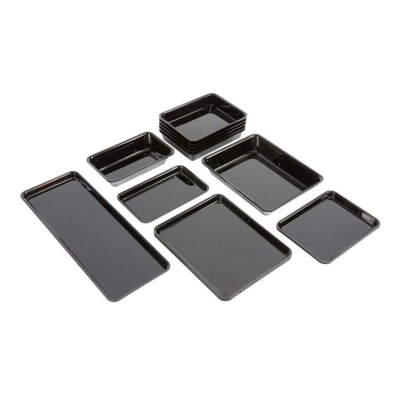 Kit plats GN plateaux rectangulaires pour comptoir 1200x800 mm