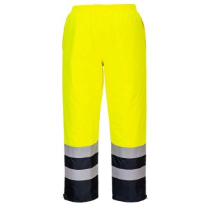 Pantalon d'hiver Haute Visibilité jaune ou orange - S598