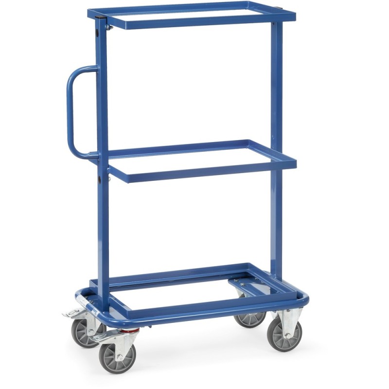 Servante pour bacs plastiques armature ouverte