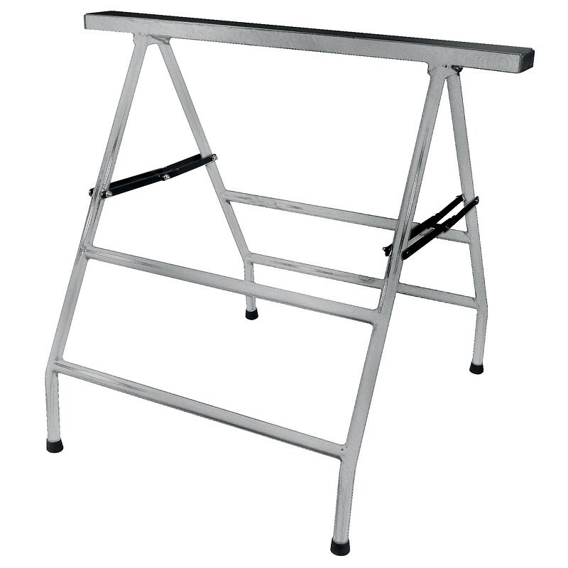 Tréteau aluminium pliant hauteur 81 cm longueur 90 cm Tréteau aluminium pliant hauteur 81 cm longueur 90 cm