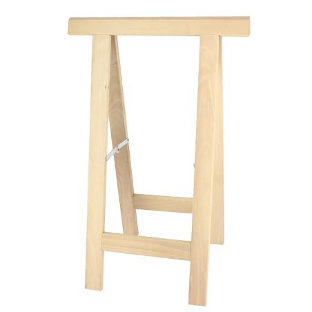 Mini tréteau pliant en hêtre - hauteur 750 mm, longueur 500 mm