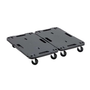 Chariot de transport 4 roues pivotantes en PP connectable