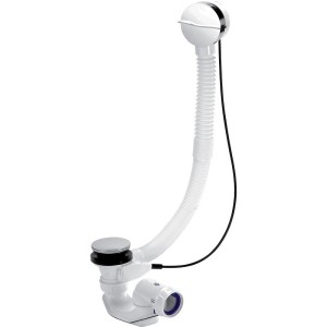 Vidage de baignoire Easybain Wave à câble - NICOLL