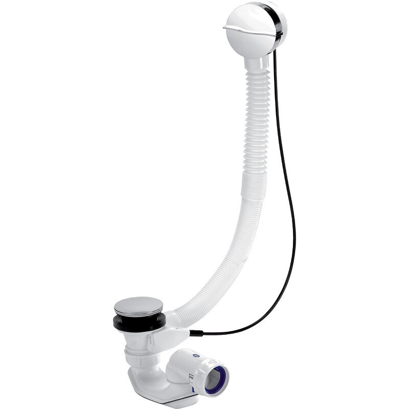 Vidage de baignoire Easybain Wave à câble - NICOLL Vidage de baignoire Easybain Wave à câble - NICOLL