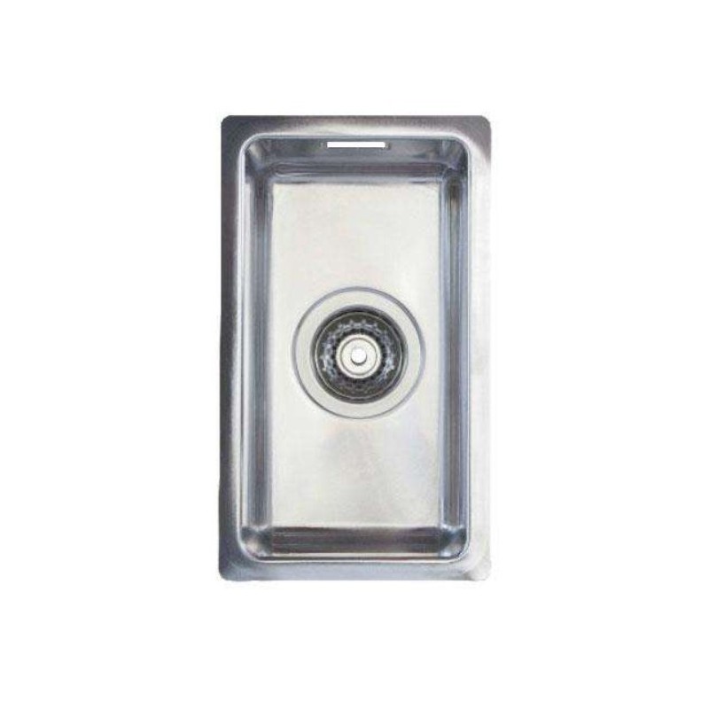 Cuve 180x340x160mm R15 polie avec trou central 115/88 - accessoires inclus