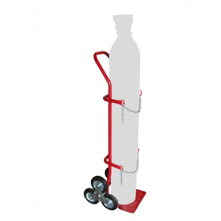 Diable porte bouteille avec roues étoiles 200 kg