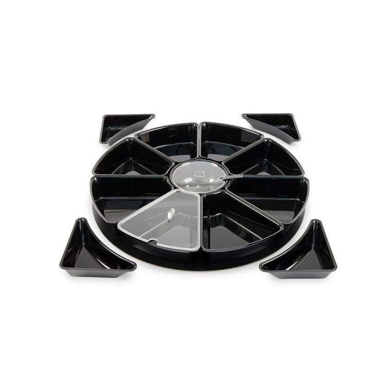 Kit carrousel pour vitrine 13 plateaux - 800x800x80mm