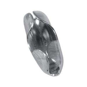 Connecteurs chromé pour attache chaînette 33 mm