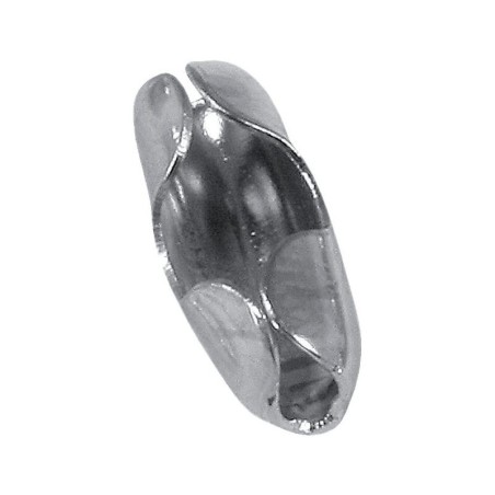 Connecteurs chromé pour attache chaînette 33 mm