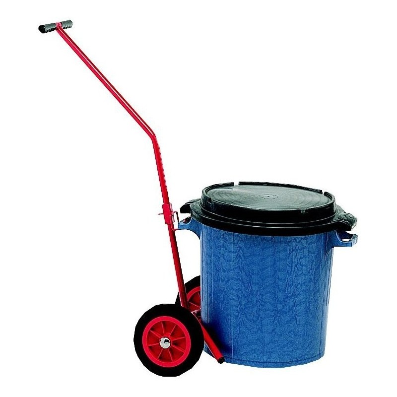 Diable porte poubelle ou bouteille de gaz ménager 80 kg