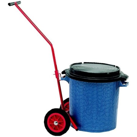 Diable porte poubelle ou bouteille de gaz ménager 80 kg