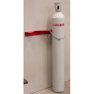 Support mural pour bouteilles de gaz