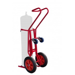 Diable porte bouteille avec béquille escamotable 250 kg