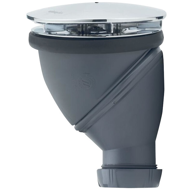 Bonde de douche multi position D90 dôme chromé sortie 40mm - Wirquin Pro Bonde de douche multi position D90 dôme chromé sortie 40mm - Wirquin Pro