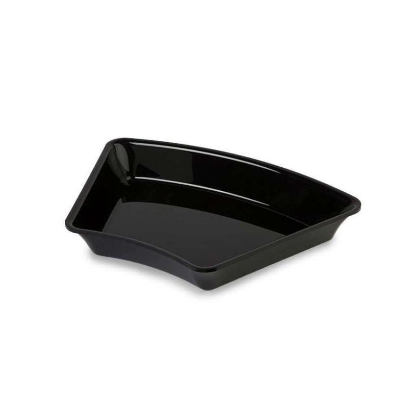 Saladier pour présentation pétale à 45° - 390/225x265x50mm