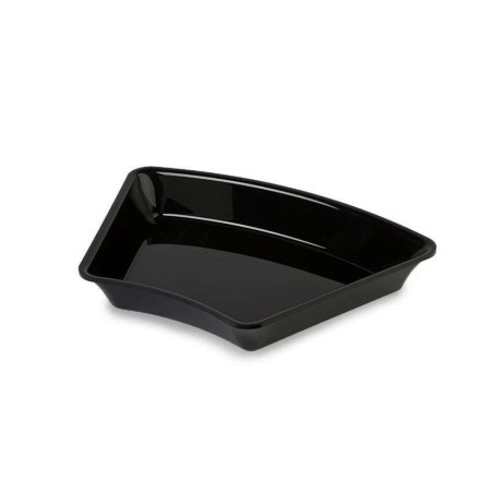 Saladier pour présentation pétale à 45° - 390/225x265x50mm