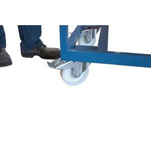 Chariot rouleur 1200 x 800 mm pour palette charge lourde 1000 kg