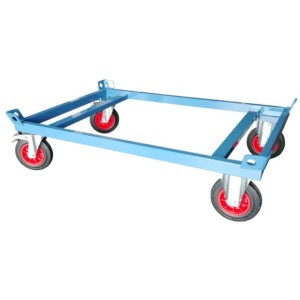 Rouleur 1200 x 800 mm pour palette avec charge lourde 500 kg