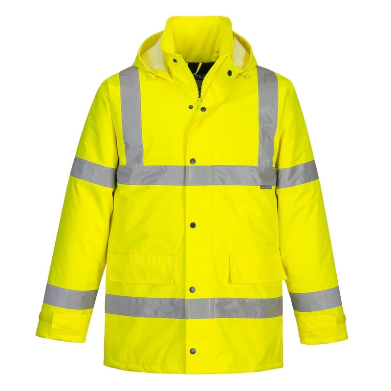 Parka d'hiver haute visibilité Traffic jaune ou orange - S460