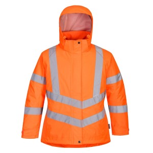Parka d'hiver haute visibilité pour Femme Jaune ou orange - LW74