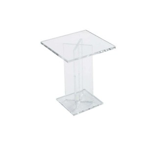 Pied de présentation carré - 120x120x150 mm