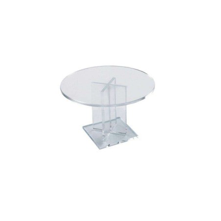 Pied de présentation rond diamètre 170x100 mm pour vitrine