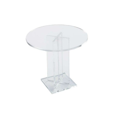 Pied de présentation rond diamètre 170x150 mm pour vitrine