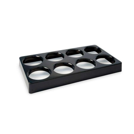Présentoir 800x400x80mm pour 8 saladiers 180x180 mm