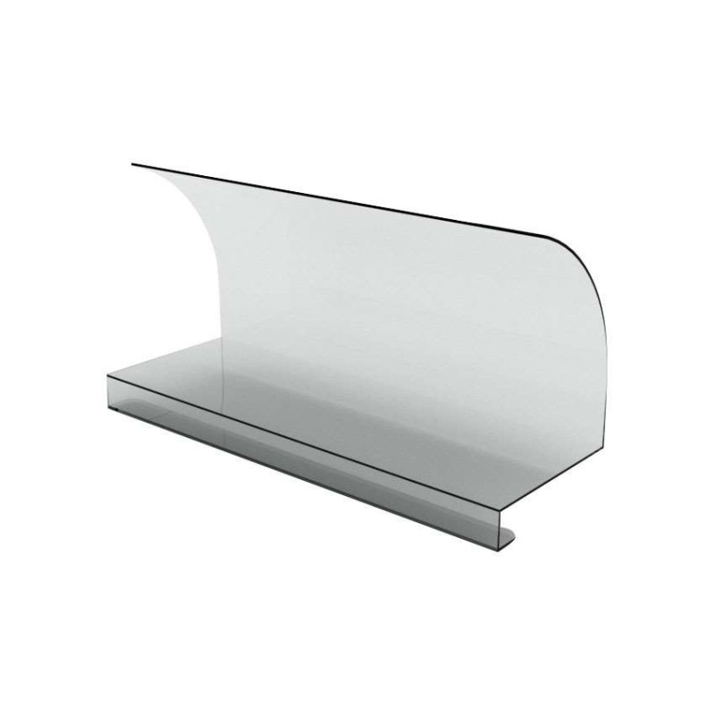 Présentoir vitrine incliné 600x330x215 mm