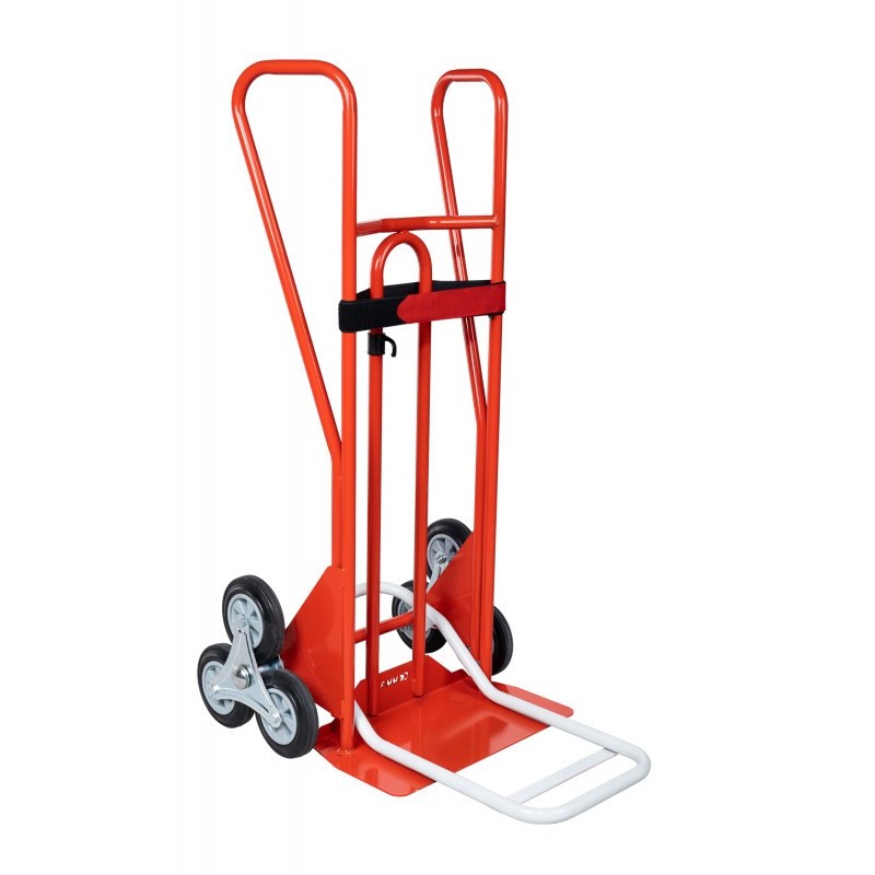 Diable à poignées fermées et roues étoiles 250 kg