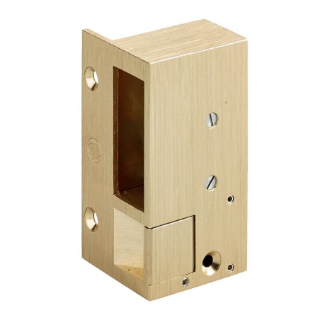 Gâche électrique à émission et contact stationnaire pour serrures horizontales n°2 hauteur 98 mm