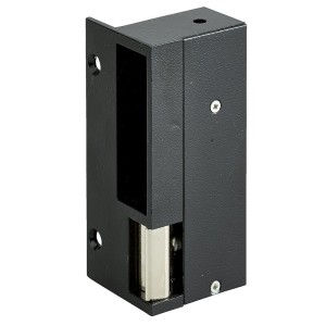 Gâche électrique en applique pour serrure verticale à contact stationnaire aluminium