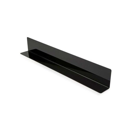 Séparation vitrine noir 80x120x835 mm profil en L