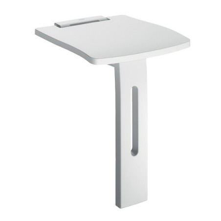 Siège de douche rabattable avec pied - DELABIE