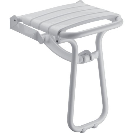 Siège de douche escamotable blanc - PELLET
